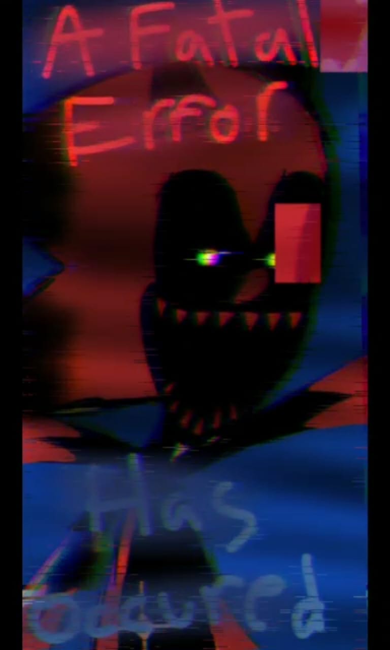 Fatal Error (Sonic.EXE) Fanart by GlitchyDTH on DeviantArt