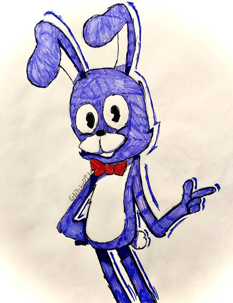 Bonnie FNAF Fanart Colored By GlitchyDTH On DeviantArt bonnie-fnaf-fanart-colored-by-glitchydth-on-deviantart
