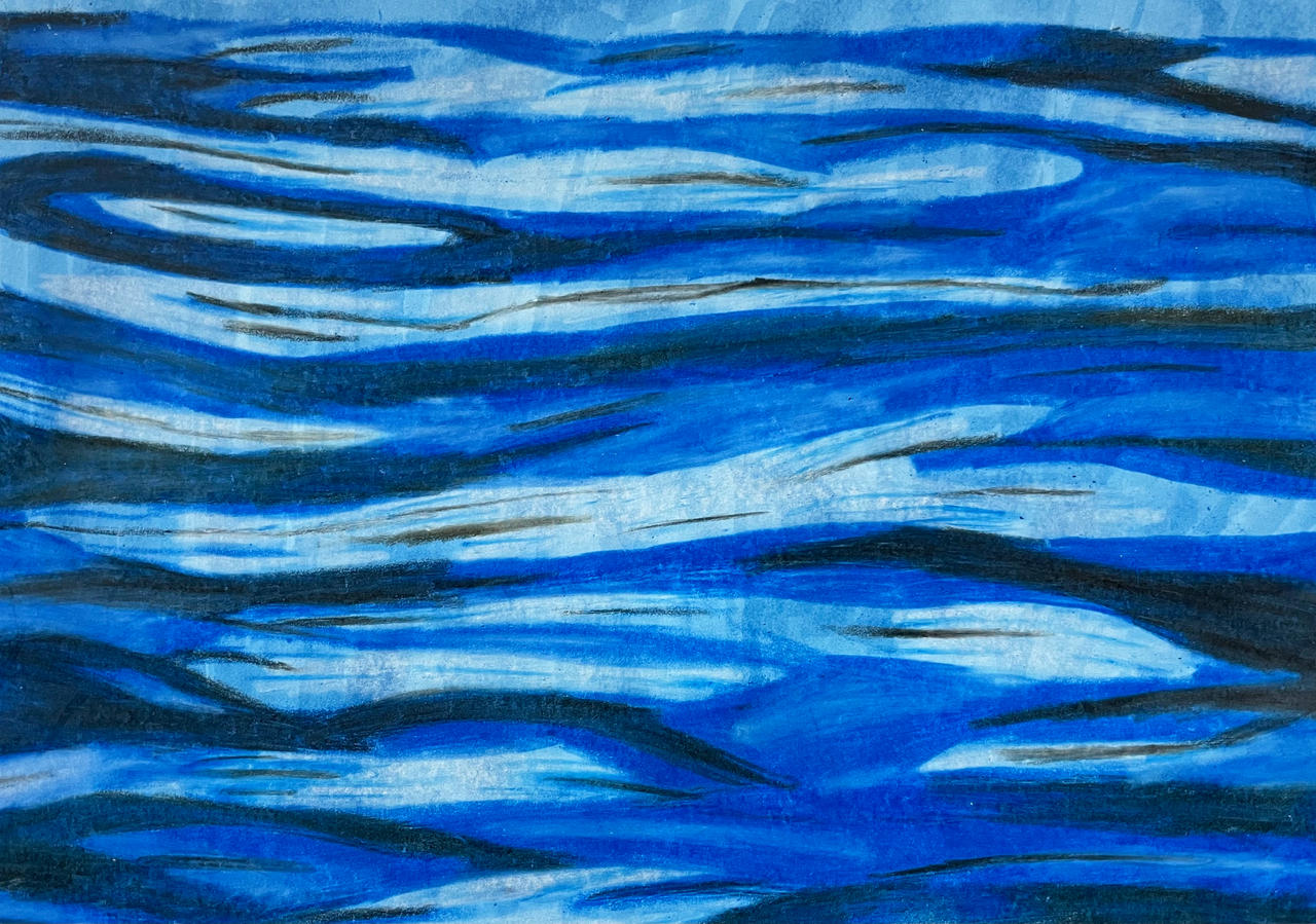 Ocean Color Pencil Drawing Ocean Sunset Charles Seltman Drawings