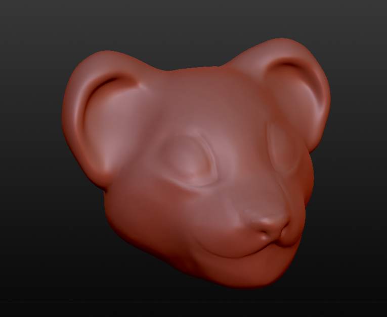 Sculptris Lion