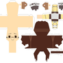 Hanji Zoe papercraft template