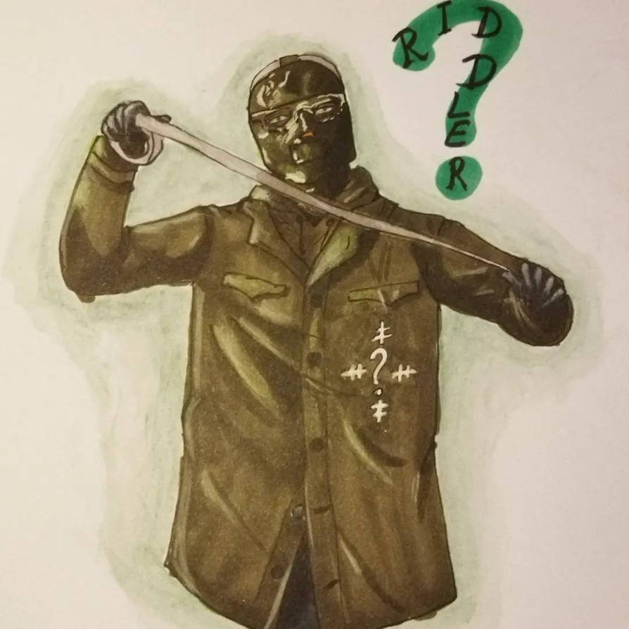 Ninja Riddler Riddler by TheBlackGoblin on DeviantArt