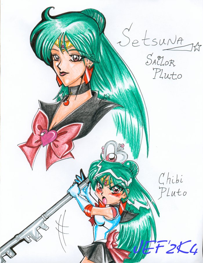 Sailor Pluto chibi DS attack