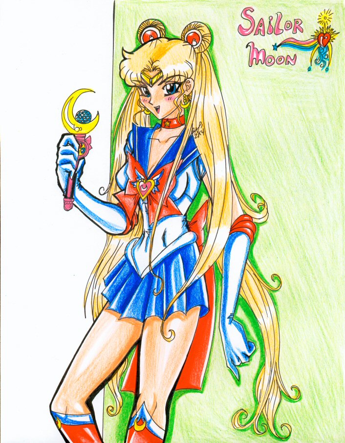 Strong Colors Sailor Moon