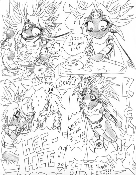 Baby Yami Marik manga comic P2