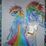 Rainbow Dash Pony Human Metallics