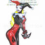 2012 Older Harley Quinn Art Mask off Clown