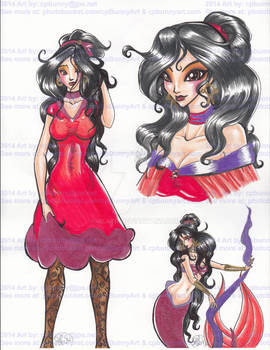JCA Meechi Sung Doodles Plus Mermaid