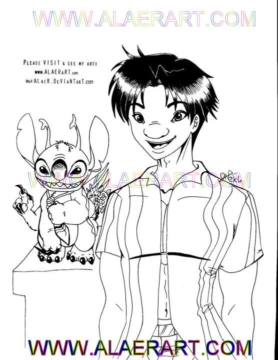 Stitch as a Human by alaer on DeviantArt