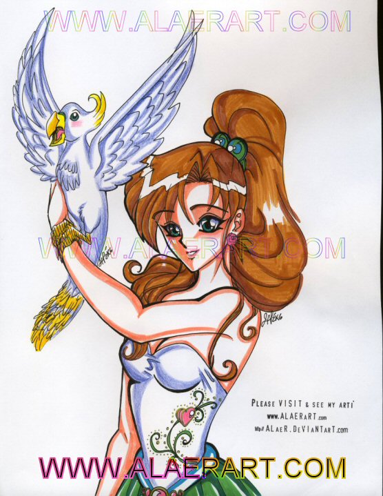 Sailor Jupiter the Bird Tamer