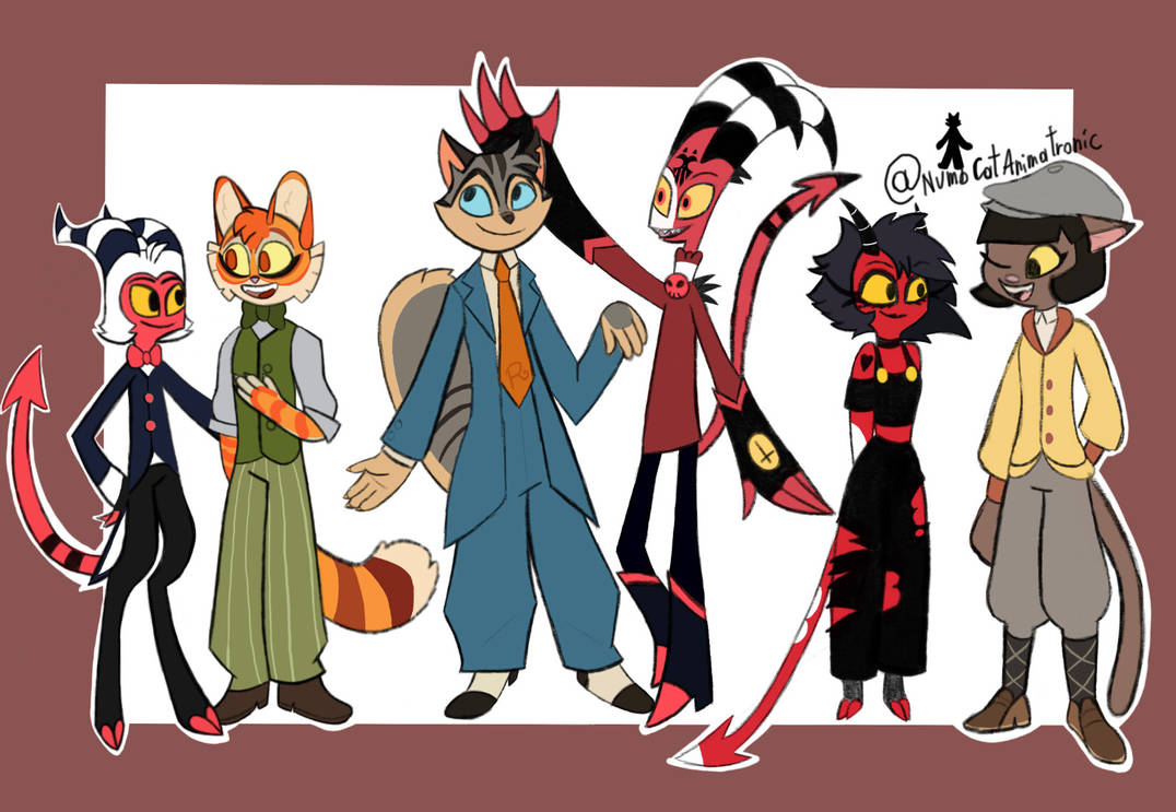 Indie animation trios by NumbCatAnimatrinic on DeviantArt