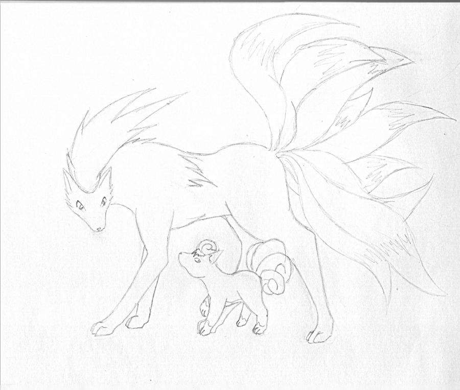 Ninatales i Vulpics by MewtwoD on DeviantArt