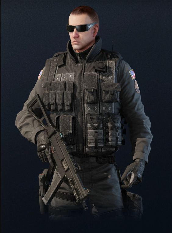Pulse R6 Character Rainbow Six Siege Pulse Operator V1 by Russel-GorillazSwag on DeviantArt