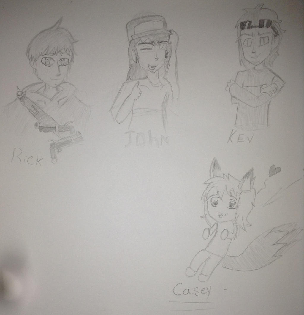 Anime class sketches 2