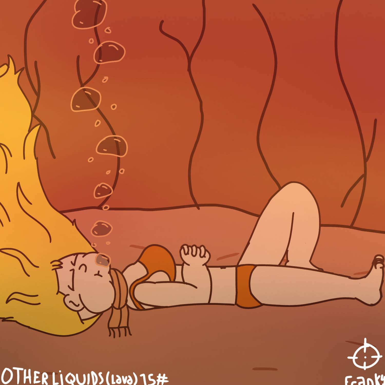 Sinktember day 15 - Other liquids (Lava) (Shine)