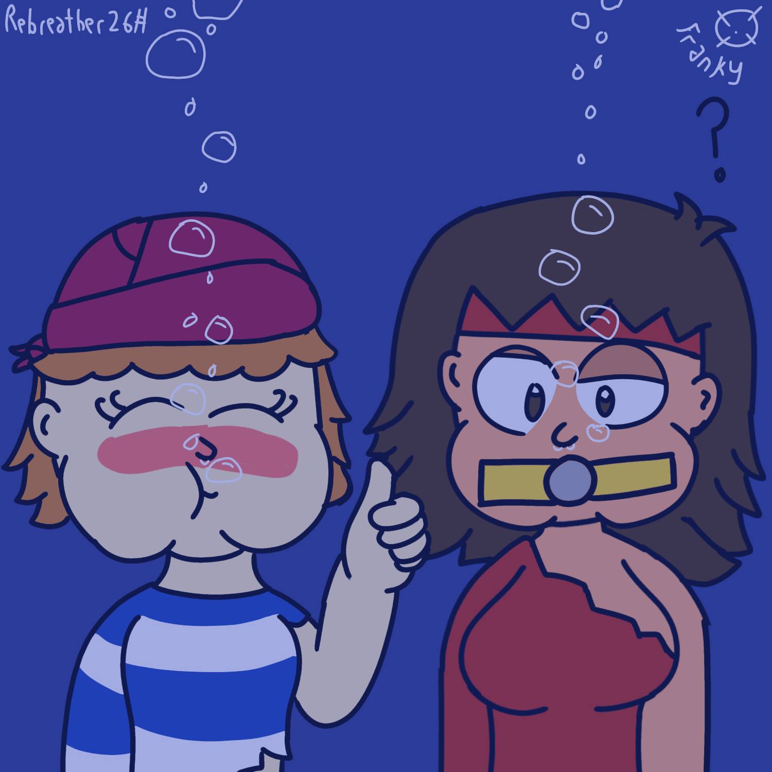 Sinktember day 26 - Rebreather. (Anne and Emma)