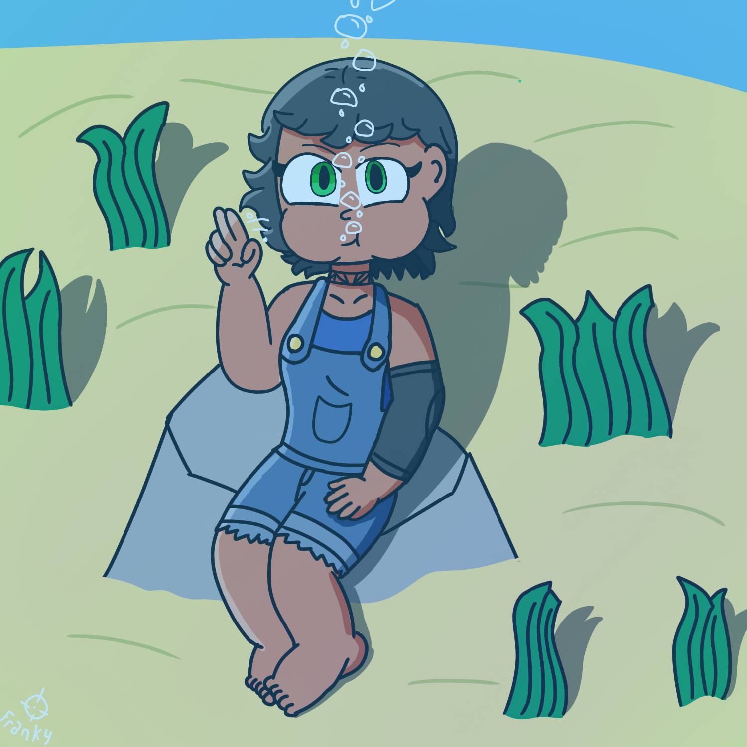 The blub of an farmer girl