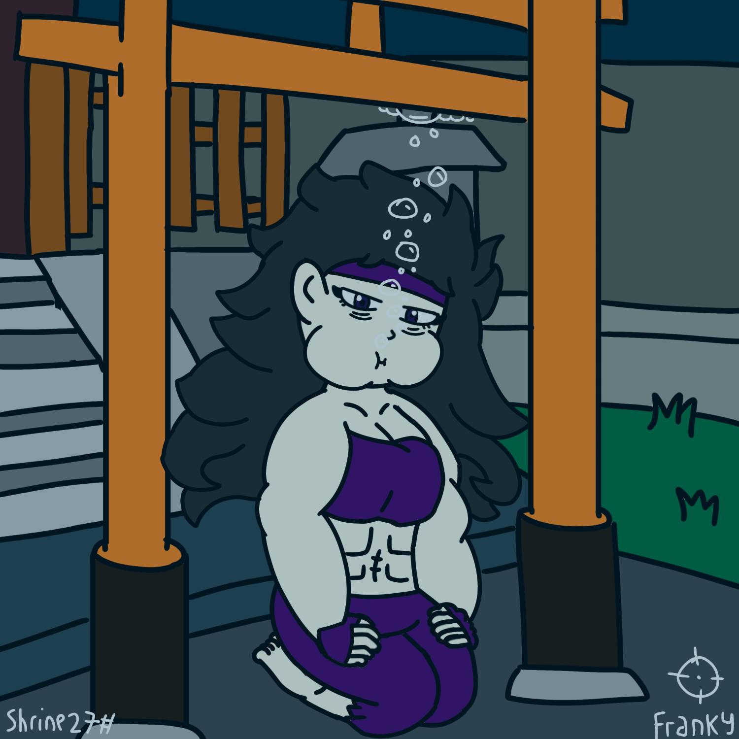 Sinktember day 27 - Shrine (Hantei)