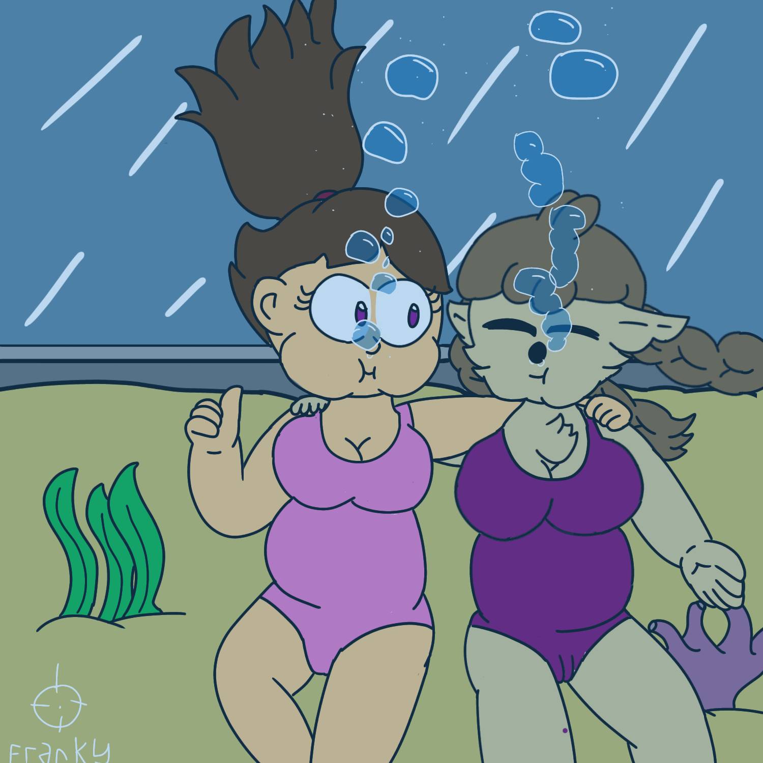 Bubbly friends