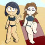 Moms beach day