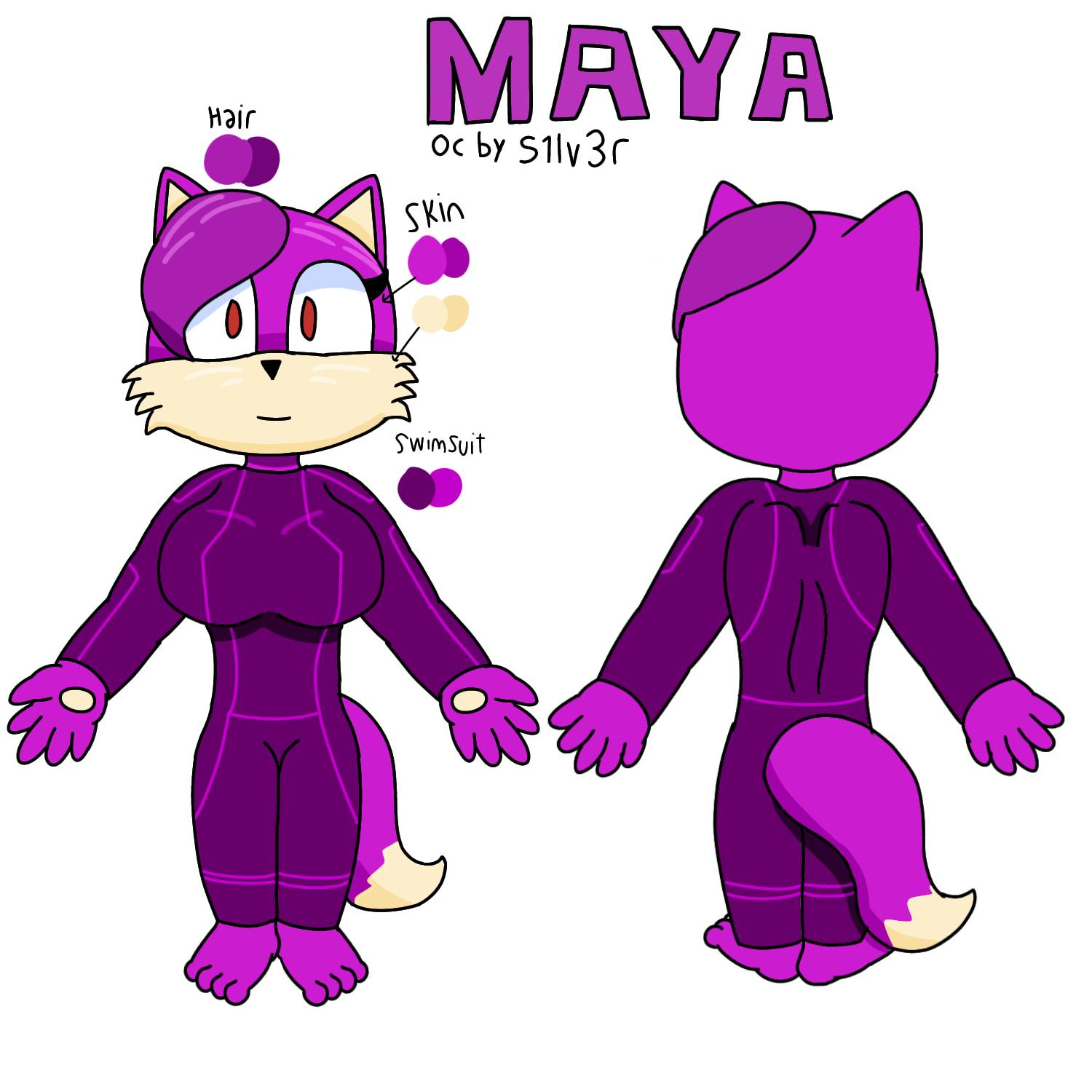 Maya oc ref (Swimsuit)