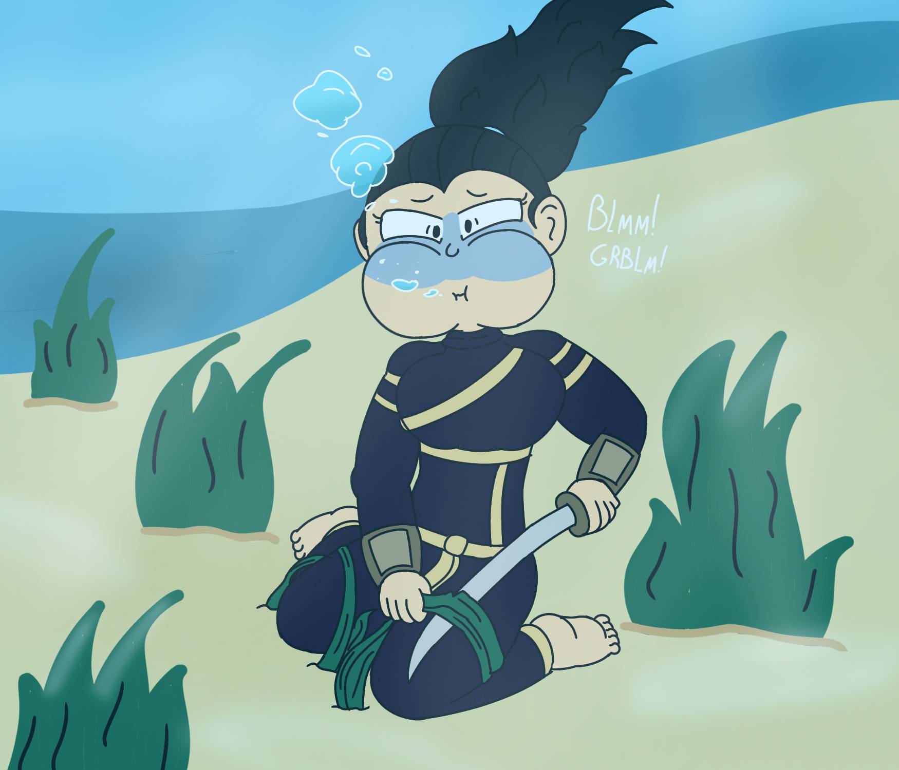 Ninja in troubles!
