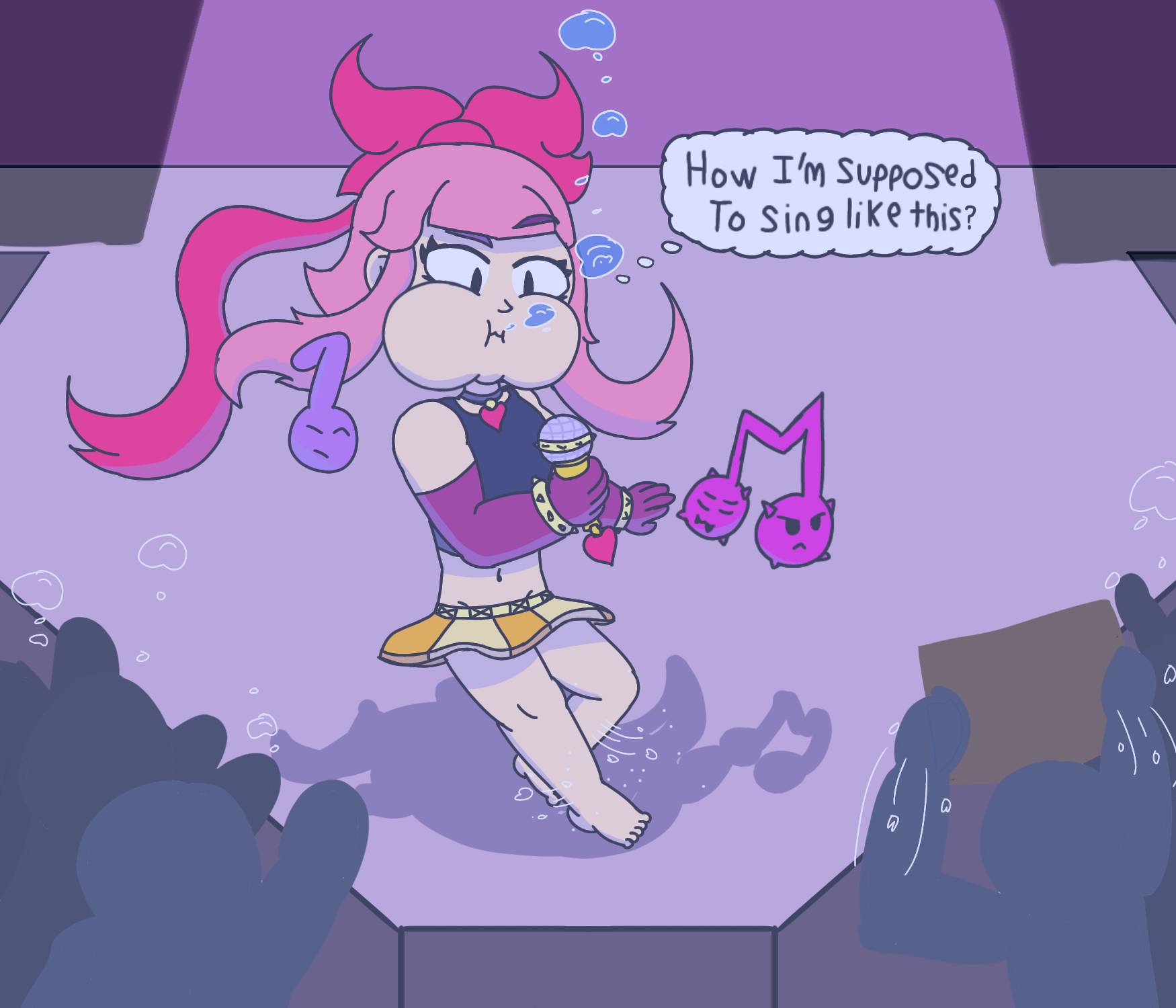 Underwater show business