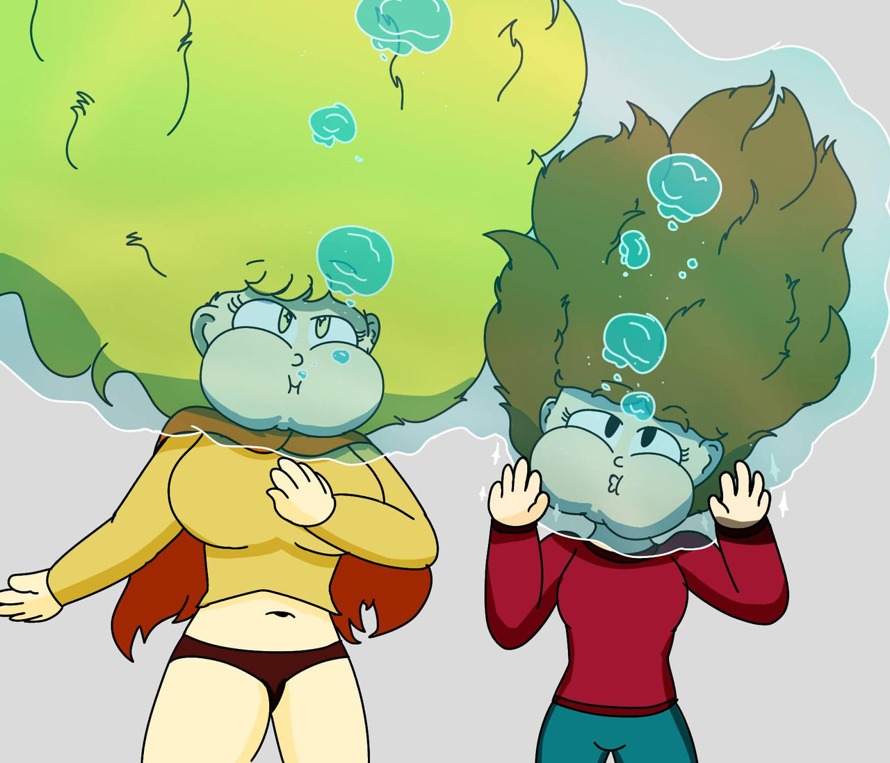 Floaty and wet