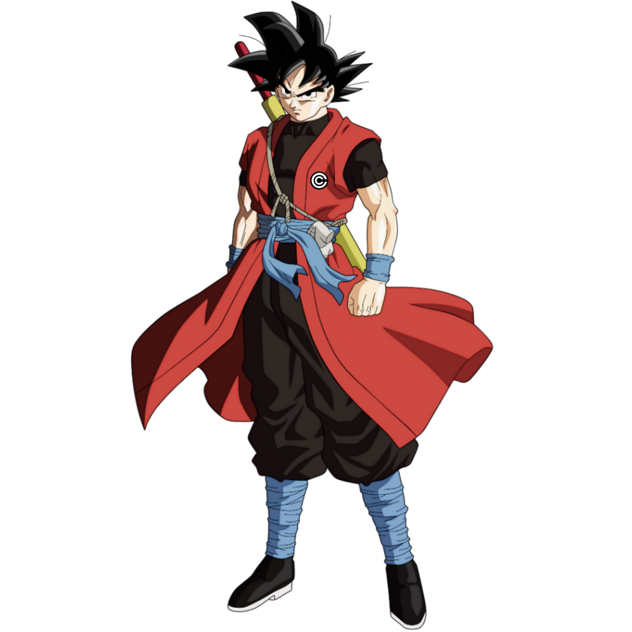 Base Form Character Xeno CC Goku base form PNG (made by me) by DrZackEdit on DeviantArt