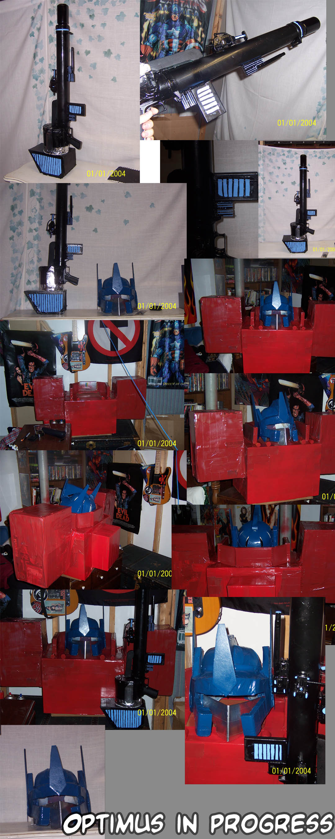 Optimus Prime In Progress