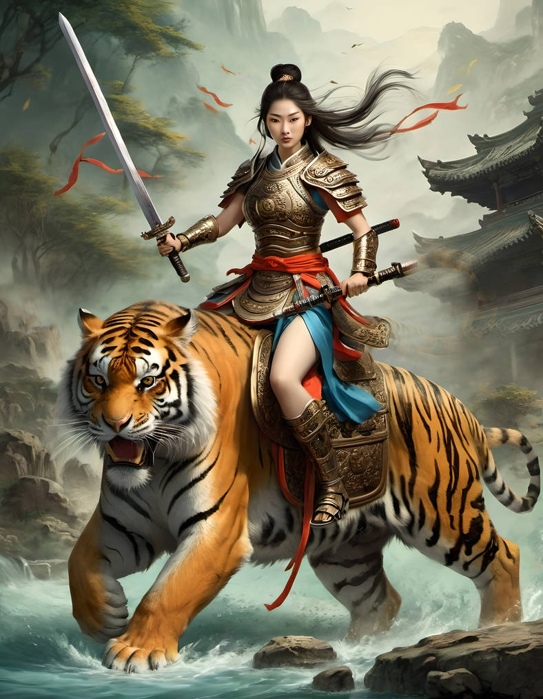 Jayhawk Riding Tiger Riding a tiger 001 by Darthsandr on DeviantArt