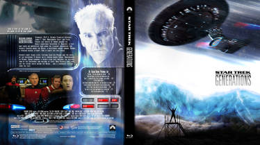 Star Trek Generations - Custom Blu Ray cover art