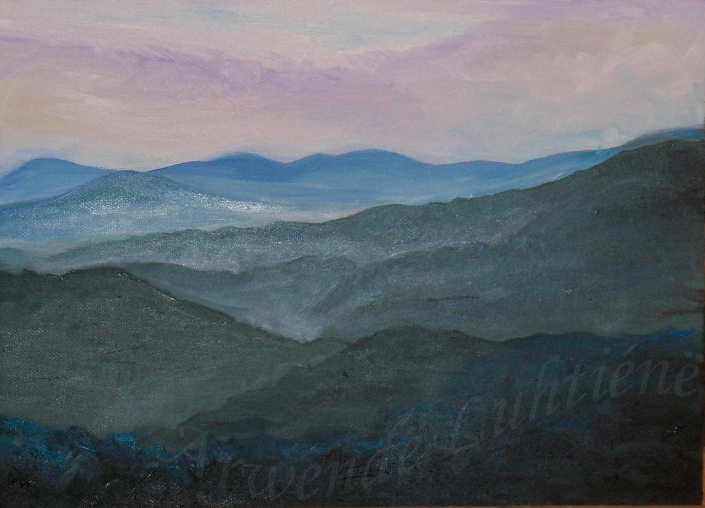 The Mountains of Dorthonion by ArwendeLuhtiene on DeviantArt