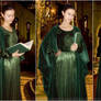 Rivendell erudite test (green velvet dress) I