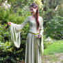 Rivendell Elf cosplay - Sage green dress V