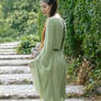 Rivendell Elf cosplay - Sage green dress VIII