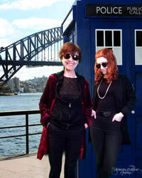 Team Sunglasses xD (Crowley and 12th Doctor) - II