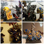 Warhammer Fantasy - Bretonnian Knights by ArwendeLuhtiene