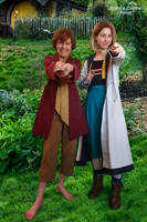 13th Doctor and Bilbo: Team Culottes I