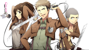 Render Trio Shingeki no Kyojin RENDER HD