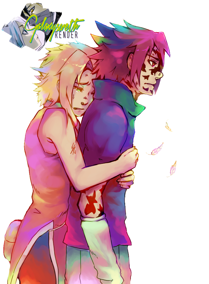 Sasusaku Render Naruto