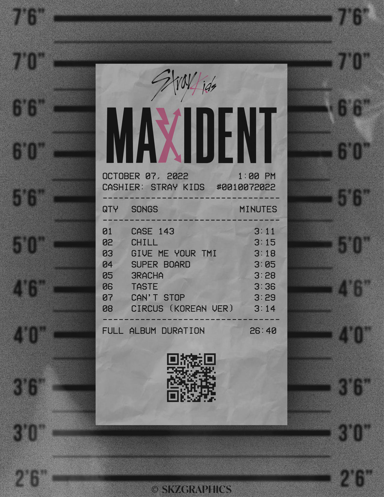 STRAY KIDS MAXIDENT TRACK LIST FANMADE by meljtr on DeviantArt
