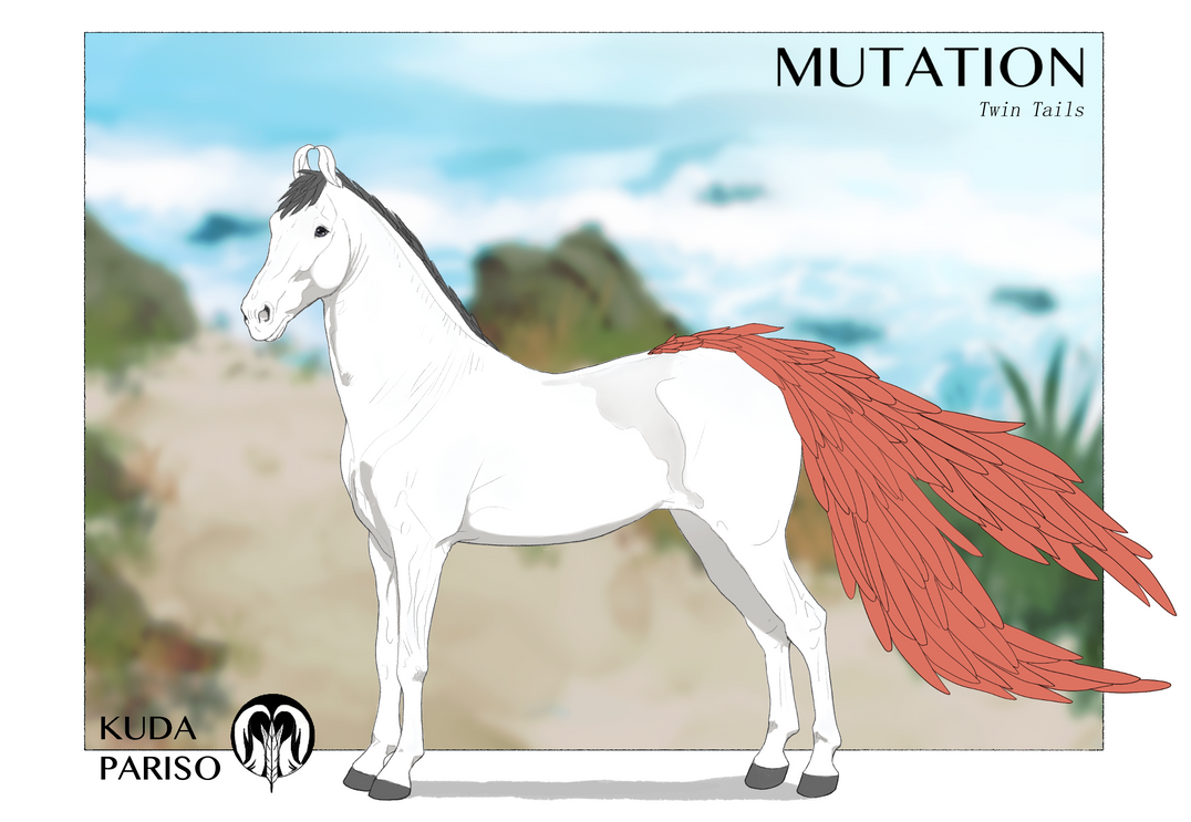 Ringtail Mutation Twin Tails Mutation | RARE by CH0TTA-Designs on DeviantArt