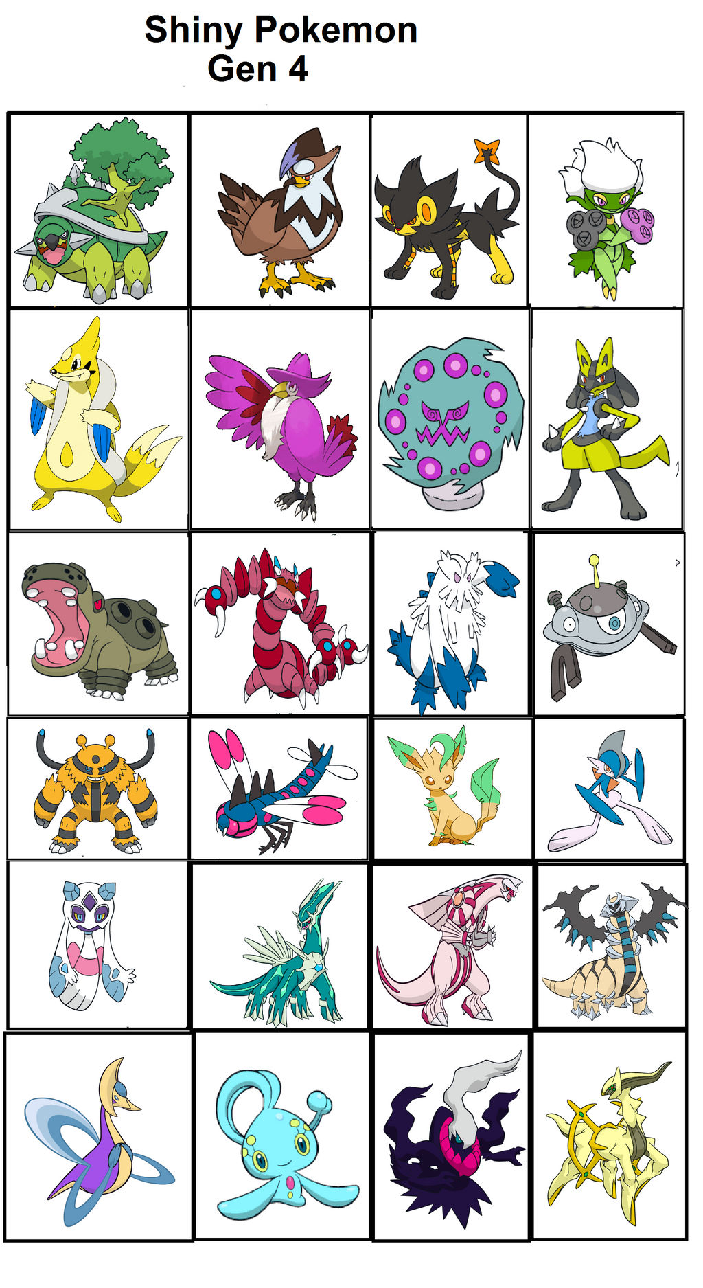 Shiny List Part 4 By Swordkingx5 On Deviantart Shiny List Part 4 By Swordkingx5 On Deviantart