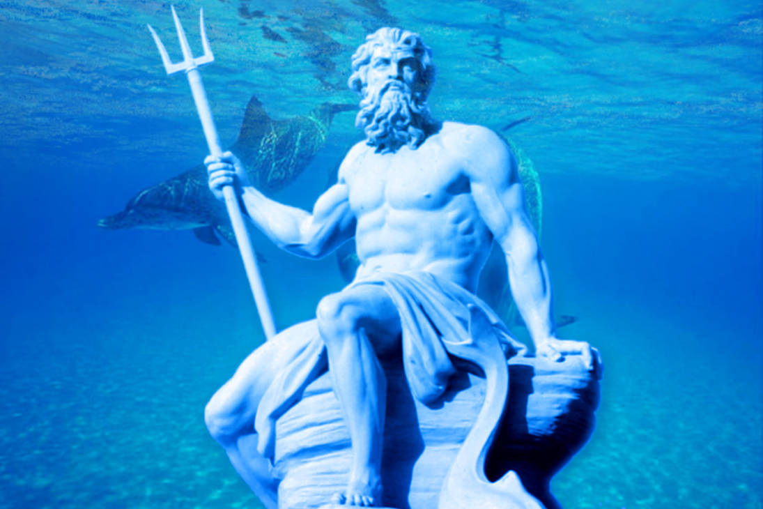 Посейдон противодействие. Посейдон Бог древней Греции. Нептун Бог древней Греции. Бог Посейдон мифология Греции. Посейдон и Нептун.
