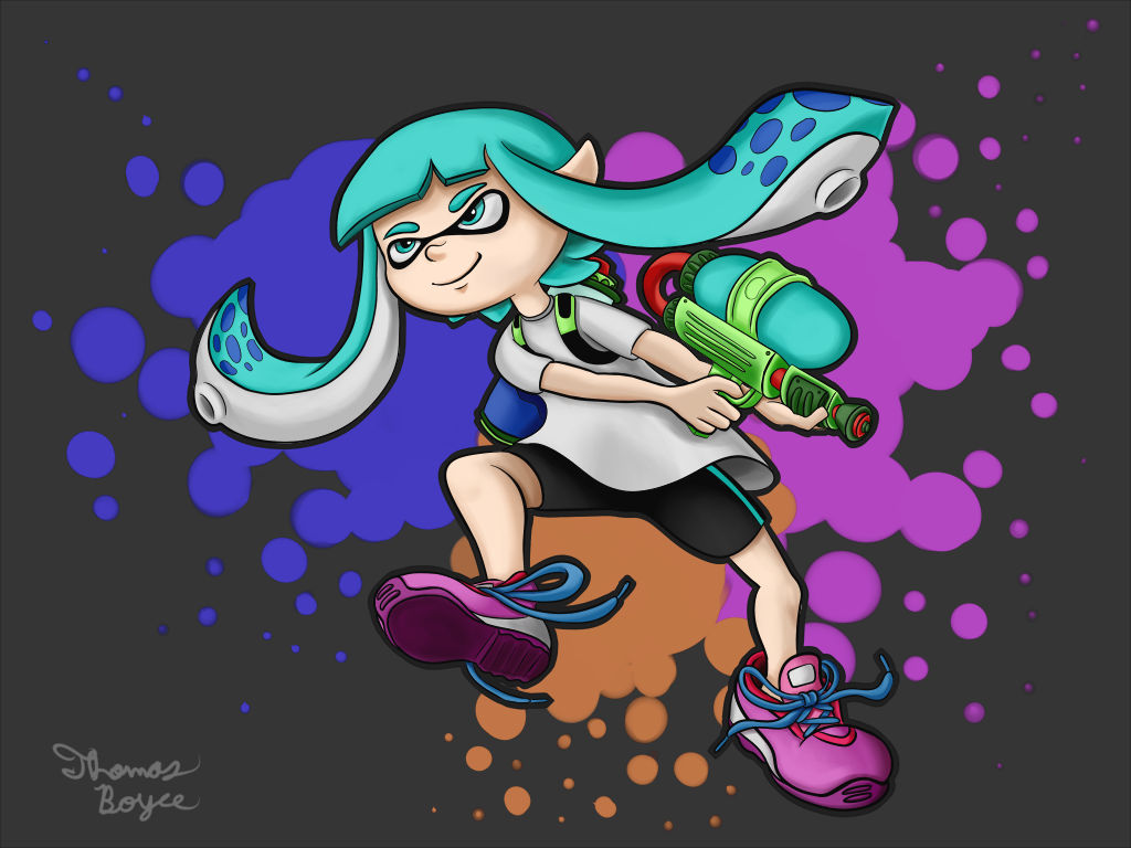 SPLATOON ~ INKLING by GriffinFlash on DeviantArt