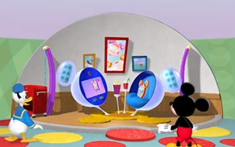 monster Overwinnen Het is goedkoop Mickey Mouse Clubhouse: Anywhere Area - TV Room by BigMarioFan99 on  DeviantArt
