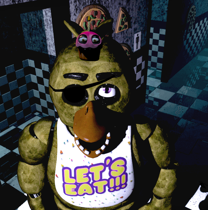 FNaF 2 Withered Chica Jumpscare by crueldude100 on DeviantArt