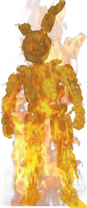 Demon Springtrap Springtrap in flames by Ebkas1 on DeviantArt