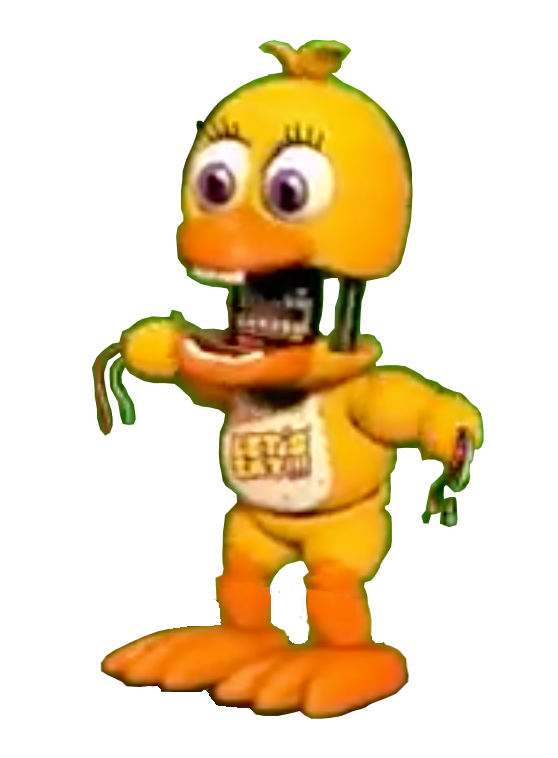 Withered Chica Render transparent background PNG clipart